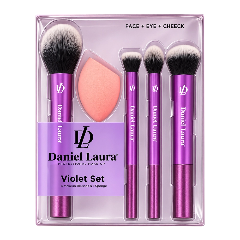 daniel-laura-violet-set ست براش دنیل لورا